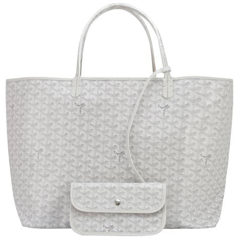 white goyard tote replica